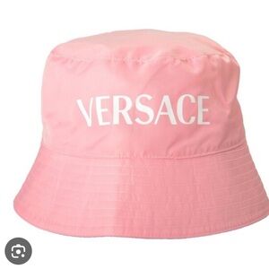 Versace Light Pink Hat reversible